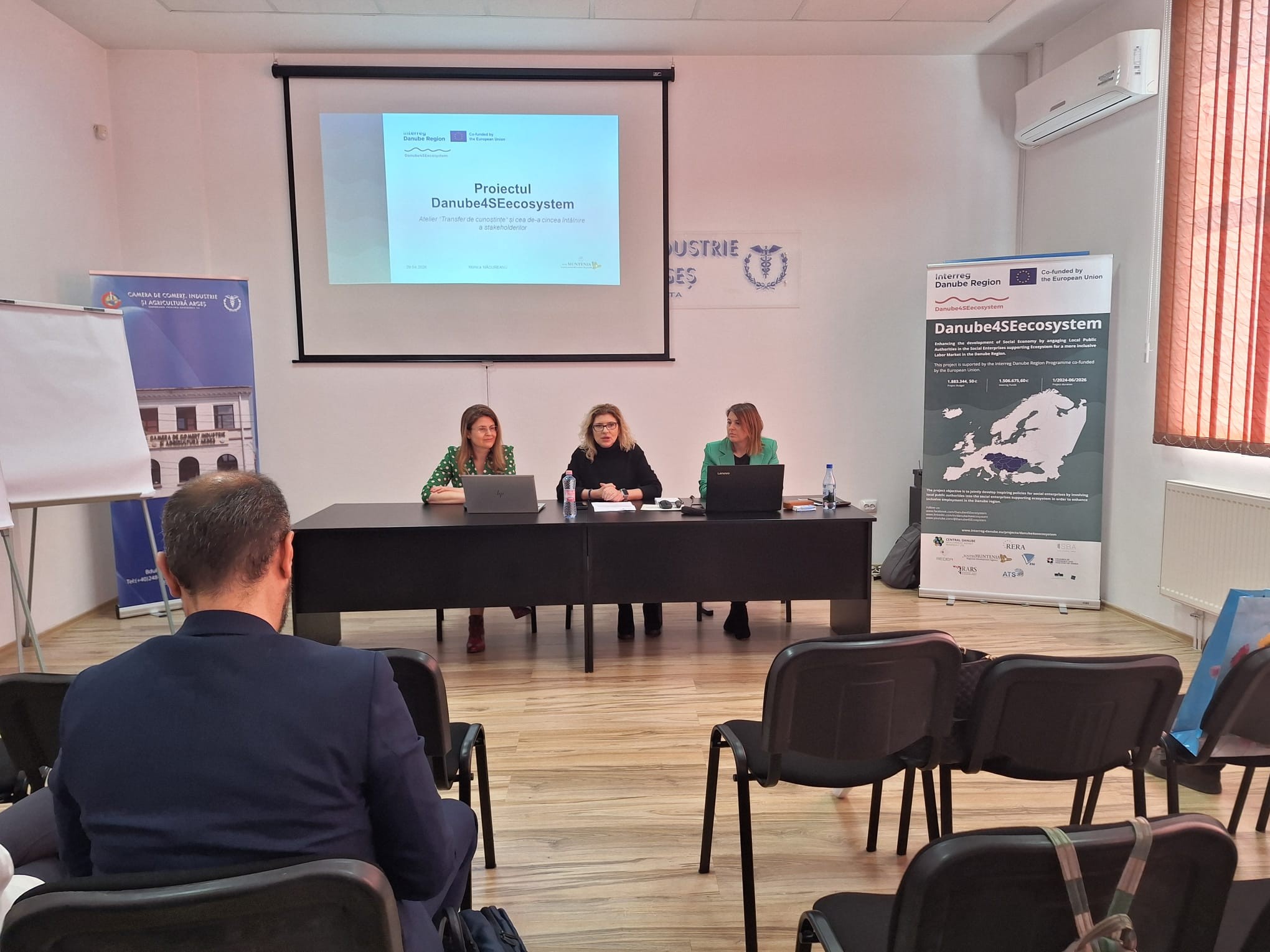 ADR Sud-Muntenia a organizat cea de-a cincea întâlnire a stakeholderilor și un atelier de „Transfer de cunoștințe“ în cadrul proiectului Danube4SEecosystem